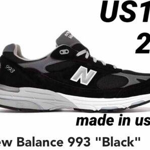 28.0㎝ New Balance MR993 BK made in USA US10 ワイズ2E