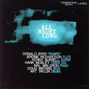 ハイブリッドSACD プレスティッジ・オールスターズ/THE PRESTIGE ALL STARS - ALL NIGHT LONG Analogue Productions