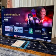 【超美品】SONY BRAVIA 55v型/KJ-55X9000F/Android 4K液晶TV/2018年/YouTube Netflix Amazon prime.U-NEXT Hulu Disney +等/ネット動画対応_画像6