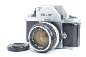 美品 ニコン Nikon F フォトミック FTN 一眼レフ MF フィルムカメラ シルバー Nikkor-S Auto 50mm f/1.4 レンズ #6035