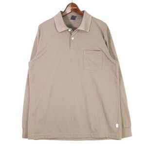 mont-bell モンベル 通年 長袖 ウィックロン★ ポロシャツ Sz.L　メンズ アウトドア　E4T00370_2#C