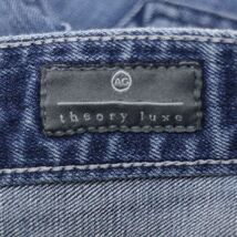 米国製★ AG theory luxe エージー セオリーリュクス 通年 USED加工★ スキニー デニム パンツ ジーンズ Sz.25　レディース　E4B00135_3#R_画像6