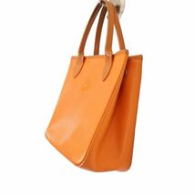 Longchamp ロンシャン 通年 ロゴ刻印 レザー★ トートバッグ Sz.F　レディース　E4G00036_3#U_画像3