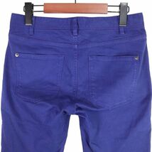 Paul Smith ポールスミス 春夏 アンクル丈 ストレッチ★ テーパード カラー パンツ Sz.40　レディース　E4B00153_3#P_画像4