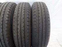 ☆VY12 ADバン☆ 4H 100 5J +40 13インチ 日産純正 鉄 スチールホイール タイヤ 165/80R13 94/93N LT YOKOHAMA 4本_画像9