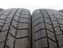 ☆20年製 山あり☆ 4H 100 4.5J +43 14インチ 社外品 アルミホイール 冬用 スタッドレス タイヤ 165/65R14 DUNLOP 4本_画像10