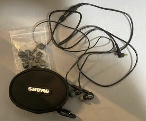 SE215 イヤホン ブラック SHURE SE215-K-A