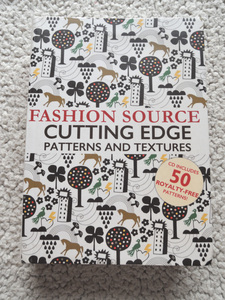 Fashion Source Cutting Edge Patterns and Textures foreign book CDROM attaching 