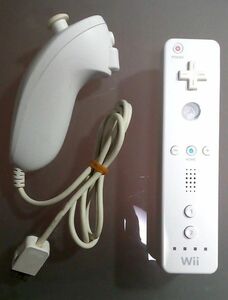 Wii　コントローラーとヌンチャク　セット②