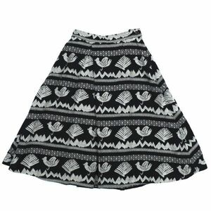 Comme des Garcons AW1989 Bird Embroidered Skirt 刺繍スカート 89AW M コムデギャルソン 2401062