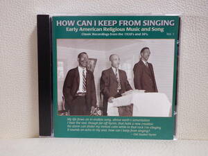 [CD] HOW CAN I KEEP FROM SINGING VOL.1 (YAZOO)