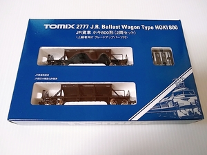 TOMIX 2777 JR貨車 ホキ800形（２両セット）〈上級者向けグレードアップパーツ付〉トミックス Nゲージ