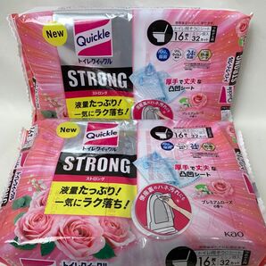 トイレクイックル STRONG（ストロング）プレミアムローズの香り　詰替用