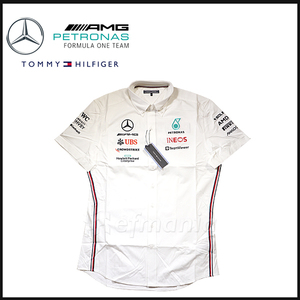 【非売品】2023 メルセデスAMG F1 支給品 ピットシャツ S トミーヒルフィガー 新品★日本GP 鈴鹿サーキット ルイス・ハミルトン ラッセル