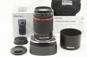 ☆美品☆ ペンタックス HD PENTAX-DA 55-300mm F4-5.8 ED WR 元箱 付属品 ♯24022505