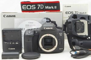 ☆極上美品☆ Canon キャノン EOS 7D MarkⅡ ボディ 元箱 付属品 ♯24021502