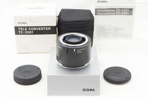 ☆極上美品☆ シグマ テレコンバーター SIGMA TELE CONVERTER TC-2001 元箱 付属品 Nikon用 ♯24031614