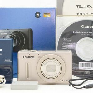 ☆良品☆ キャノン パワーショット Canon PowerShot S100 元箱 付属品 ♯24032505Aの画像1