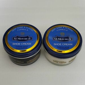 M.MOWBRAY モゥブレィ モウブレイ SHOE CREAM シュークリーム ニュートラル ブラック 無色 黒 イタリア製 