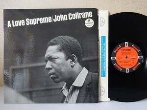 used★橙黒ラベル★VAN GELDER刻印★コーティング★US盤★LP / JOHN COLTRANE ジョン・コルトレーン A LOVE SUPREME【スリーヴ/IMPULSE】