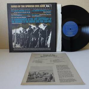 used★US盤★LP / PETE SEEGER ピート・シーガー SONGS OF THE SPANISH CIVIL WAR VOL.1 / ERNST BUSCH【ブックレット/米FOLKWAYS/FH5436】の画像1