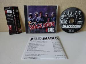 used★帯付★CD / M-BAND エム・バンド SMACK DOWN / 藤タカシ / 又吉&なめんなよ【歌詞カード/HJA-0002】