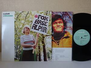 used★DAMONT刻印★UK盤★LP / SAINT ETIENNE セイント・エティエンヌ FOXBASE ALPHA / Harvey Williams【英HEAVENLY/スリーヴ/HVNLP1】