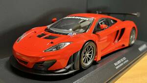 ★激レア品 1円スタート！ 1/18 マクラーレン MP4-12C GT3 ストリート 2012 レッド