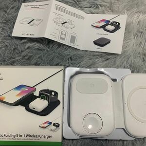 ワイヤレス充電器 タイプC iPhone MagSafe