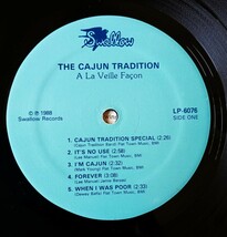 usLP THE CAJUN TRADITION // A La Veille Facon 1988年発売_画像2