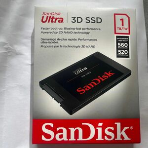 【新品未開封】SanDisk サンディスク 内蔵 SSD Ultra 3D 1TB 2.5インチ SATA (読み出し最大 560