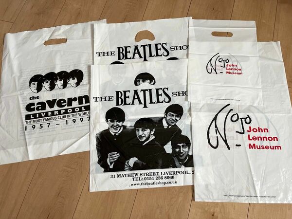 BEATLES Liverpool ショップビニール袋