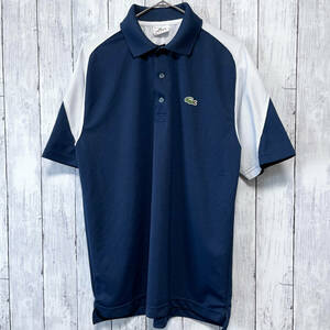 LACOSTE SPORT ポロシャツ 半袖Tシャツ メッシュ メンズ Lサイズ相当（サイズ3） K-11