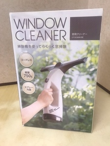 【未開封未使用品】 窓用クリーナー　CT-DC66W-BE ベージュ　窓掃除機コードレス 軽量　充電式　WINDOW CLEANER