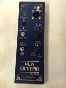 NEW OLYMPIA　ビデオエフェクト機　OM-7300　ビデオ編集 /モザイク除去 /ネガポジ反転　美品だが動作未確認