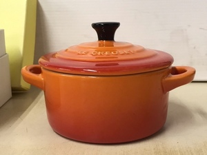 【未使用品】 LE CREUSET ルクルーゼ　MINI COCOTTE ミニココット　口径：10cm