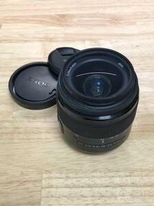 [中古][1円スタート]　SONY SAL18552（DT 18-55mm F3.5-5.6 SAM II）　-　Aマウント APS-C用 標準ズームレンズ