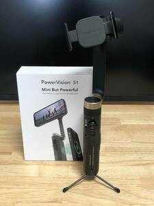 [中古] [1円スタート]　PowerVision S1 エクスプローラ版（モダンブラック）　-　スマートフォン用 3軸ジンバル