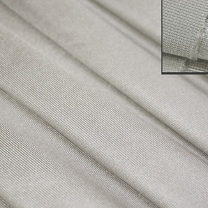 W 長5ｍ SW巾 silverグレイ サテン調ニット N100微凸凹光沢ストレッチの画像5