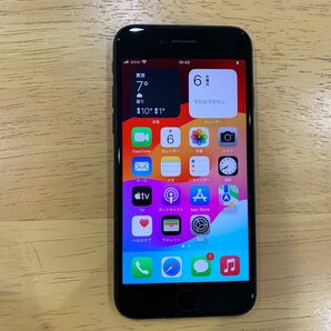 中古　simフリー　iPhone SE 2世代　64gb ブラック　AU