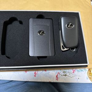 未使用保管品☆送料無料☆☆レクサス RX200t スマートキー　カードキーセット基盤番号　231451－0010 001－A04529 RX450h等　黒マーク3