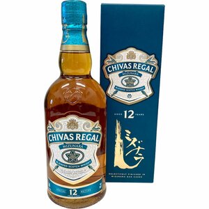 泉店24-288 【未開栓】 シーバスリーガル ミズナラ 12年 700ml 40% ブレンデッド スコッチ ウイスキー CHIVAS REGAL