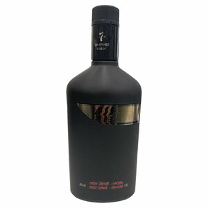 泉店24-387【未開栓】スーパープレミアムウォッカ セブンサムライ スピリッツ 40% 500ml ロシア 洋酒 お酒 ブラック ボトル SEVEN SAMURAI