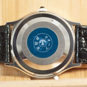 【RADO】ラドー カスタム クォーツ シルバー/ブラック文字盤 メンズ 腕時計【動作品】の画像7