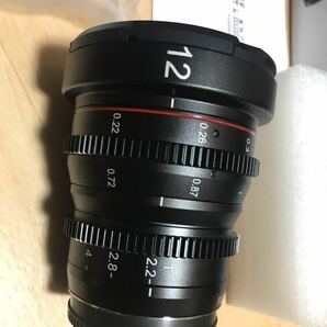 Meike 12mm T2.2 MFT M43マウント用シネマレンズ 実用中古動作美品の画像2