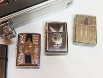 ★11個セット！ Zippo/ジッポ ジッポ専用アルミBOX付 中古品 ①★_画像3