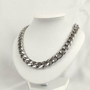 Silver Necklace 50cm 11mm 銀 喜平ネックレス シルバーチェーンネックレス シルバーネックレス メンズ レディース 304