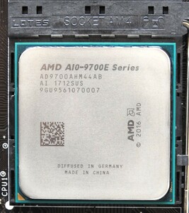 ★ AMD A10-9700E (Socket AM4) TDP 35W ★