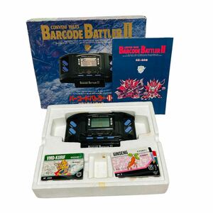 【ジャンク】エポック社 BARCODE BATTLERⅡ バーコードバトラー2 時空を超えた戦士達 通電確認済 バーコード読み込みOK