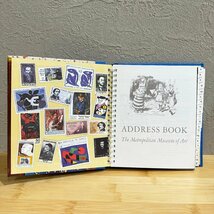 MetropolitanMuseum　メトロポリタンミュージアム　グッズ　ADDRESBOOK　アドレス帳　連絡帳　ケースあり　本体_画像4